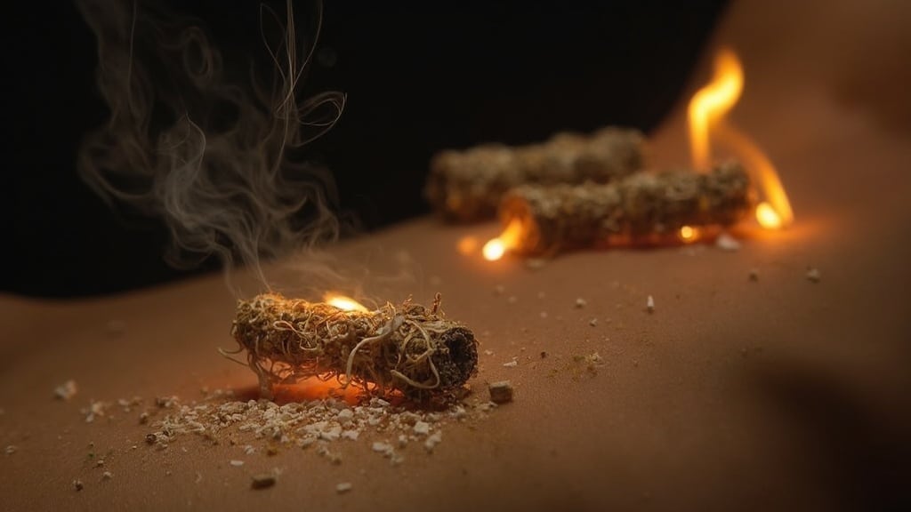 쑥뜸의 전통적 사용과 현대적 접근